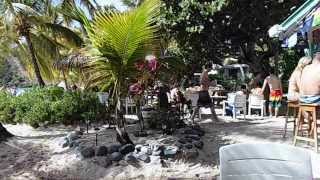 SOGGY DOLLAR BAR JOST VAN DYKE BVI 21122013 [upl. by Cristian]