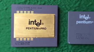 Intel Pentium Pro Processor vs Intel Pentium Processor [upl. by Ylenats]