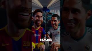 Rivals to Friends Messi and Ronaldos Journey MessiAndRonaldoFootballRivalsMessiJourneyfunny [upl. by Suaeddaht]