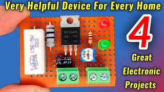 4 helpful Electronic Projects for Beginners [upl. by Grannia]