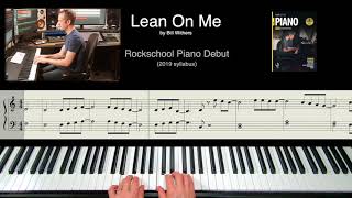 Lean On Me  Rockschool Piano Debut 2019 Syllabus [upl. by Fulvi]