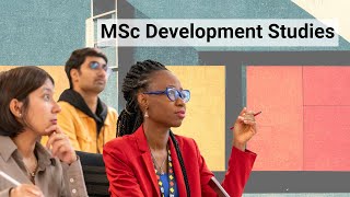 MSc Development Studies [upl. by Kreiner444]