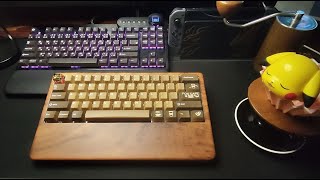 Domikey X HifiFox Silent Cafe Keycap Set unbox [upl. by Nathanial60]