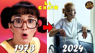 Así lucen los Personajes de la Serie quotEl Chavo del 8quot en 2024  Antes y Después [upl. by Aninat820]