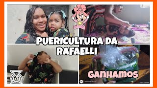 PUERICULTURA DA RAFAELLI PESO E ALTURA 🤱 ELA TOMOU VACINA💉 • GANHAMOS PEIXES E CESTA BÁSICA 🙌 [upl. by Adlaremse656]