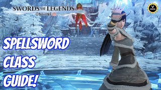 Spellsword Class Guide for Swords of Legends Online  SOLO [upl. by Uohk893]