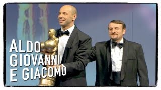 Anplagghed  La notte degli Oscar 1 di 2  Aldo Giovanni e Giacomo [upl. by Christiano]