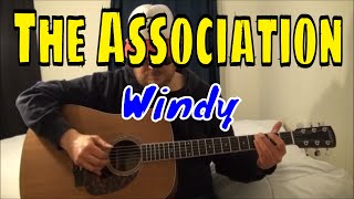 The Association  Windy  Fingerpicking Guitar Cover [upl. by Chancellor862]