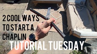 2 ways to start a Chaplin Tutorial Tuesday [upl. by Breed]