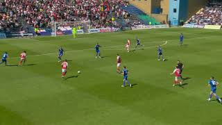 Gillingham v Rotherham United highlights [upl. by Seraphim189]