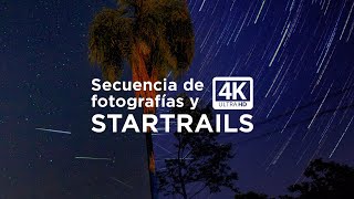 Startrails y secuencia de fotografías  Vía Láctea  Paraguay  2024 [upl. by Hausmann]