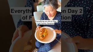 Everything we ate on day 2 of family vacation in MontTremblant mukbang foodreview kdrama [upl. by Adnesor]