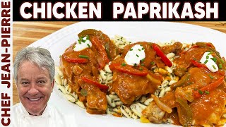 Delicious Hungarian Chicken Recipe So Easy  Chef JeanPierre [upl. by Katy918]