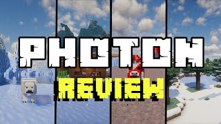 Photon Shader Review Minecraft 121 [upl. by Mullac134]