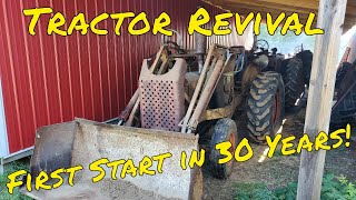 Tractor Revival First Start in Years Case DI Tractor killdozer tractor tractorvideo [upl. by Laurence291]