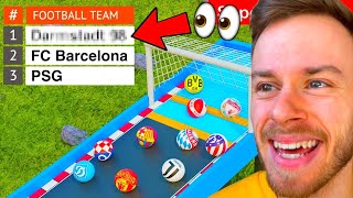 FußballClubs MARBLE RACE EXTREM 😂 mega spannend [upl. by Aissatan579]