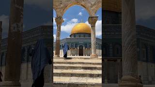 The Dome of the Rock on the Temple Mount Jerusalem Israel 2024 [upl. by Rumit845]