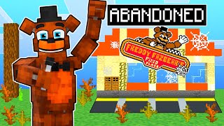 Rebuilding an ANBANDONED FNAF PIZZERIA In Minecraft [upl. by Noret]