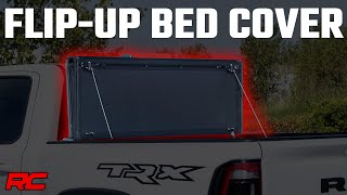 Hard Low Profile TriFold FlipUp Bed Cover [upl. by Anaihk]