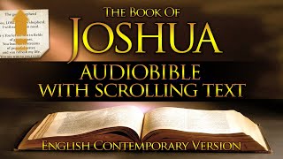 Holy Bible Audio JOSHUA 1 to 24  With Text Contemporary English [upl. by Ycrep386]