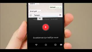 samsung android sesle mesaj yazma    mikrofon ile mesaj yaz [upl. by Nyleda]