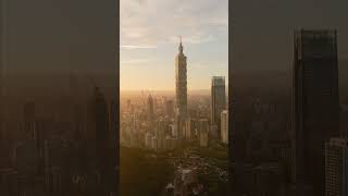 Sunset view of Taipei 101 [upl. by Bakemeier]