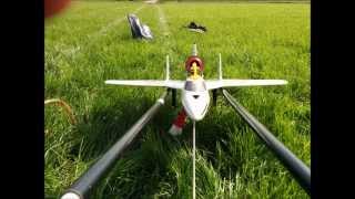 Funjet Ultra with Pulse Jet from Hobbyking first flights [upl. by Agosto]