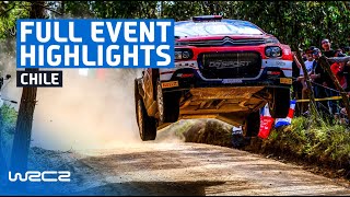 WRC2  WRC3 Event Highlights  Rally Chile Bio Bío 2024 [upl. by Tiloine]