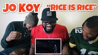 Jo Koy  “Rice is Rice”  REACTION [upl. by Kilar]