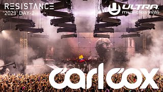 Carl Cox  Hybrid Set Live at Resistance Stage Ultra Music Festival Miami USA  25 March 2023 [upl. by Woodcock]