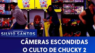 O Culto de Chucky 2  Cult Of Chucky Prank 2  Câmeras Escondidas 100719 [upl. by Duck988]