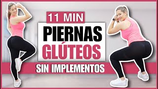 PIERNAS TONIFICADAS Y GLÚTEOS GRANDES  RUTINA DE EJERCICIOS EN CASA SIN PESAS  NatyGlossGym [upl. by Deehan642]