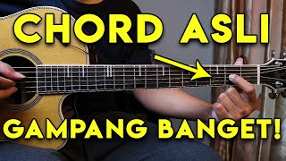 Tutorial Gitar GAJAH  TULUS CHORD ASLI [upl. by Ahsahtan]