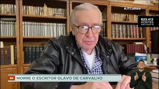 Olavo de Carvalho morre aos 74 anos de idade nos EUA [upl. by Bartley]