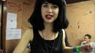 Kimbra  Learn About Kimbras Tour Dresses [upl. by Ynaittirb]