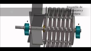 Maquina Trituradora SolidWorks 2010 [upl. by Amrita]