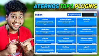 Top 5 Best Aternos Plugins For Your Minecraft Server  Best Plugins For a Minecraft SMP [upl. by Knorring]