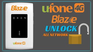 Ufone Blaze MF920U Device Unlock File  Repair ✅ [upl. by Karina602]