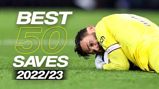 Best 50 Goalkeeper Saves 2023  HD 13 [upl. by Nywled]