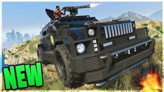 Customizing HVY Menacer Got Orbital Struck Twice GTA 5 Online [upl. by Hunt965]