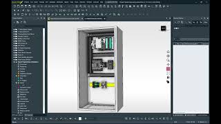 WSCAD Tutorial 2 Proiectarea tabloului de automatizare in Cabinet Engineering [upl. by Ravert]