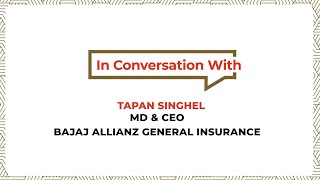 OutlookMoney40After40 In Conversation with Tapan Singhel MD amp CEO Bajaj Allianz General Insurance [upl. by Aihppa]