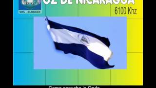 🇳🇮 6100 Khz La Voz de Nicaragua Managua  Onda Corta 1988 [upl. by Ailhat]