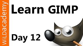 Learn GIMP Tutorial  Day 12  Threshold Aliasing and Curves [upl. by Luo]