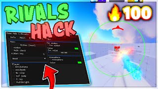 INSANE UPD Rivals Script GUI Hack🔥Aimbot Silent Aim Gun Mods FLY ESP  KILL ALL [upl. by Reerg]