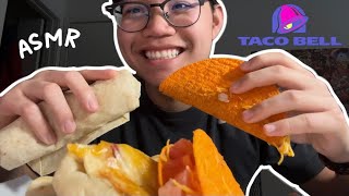 ASMR TACO BELL GRILLED CHEESEY BURRITO  CRUNCHY TACOS MUKBANG EATING SOUNDS  Nexoloft ASMR [upl. by Salkcin208]