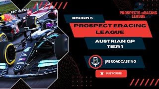 Prospects eRacing League Tier 1  Rd 5  Austrian GP [upl. by Enatan328]