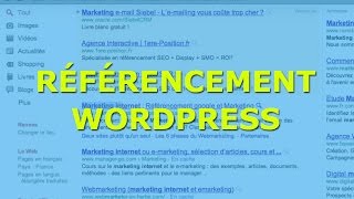 referencement wordpress formation vidéo [upl. by Jem924]