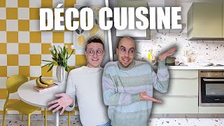 DÉCORATION DE LA CUISINE  Ce papier peint 😍 Vlog rénovation maison 50m² 66 [upl. by Yespmed]