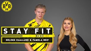 Stay fit  with Erling Haaland amp Pamela Reif  Episode 5 [upl. by Offen847]